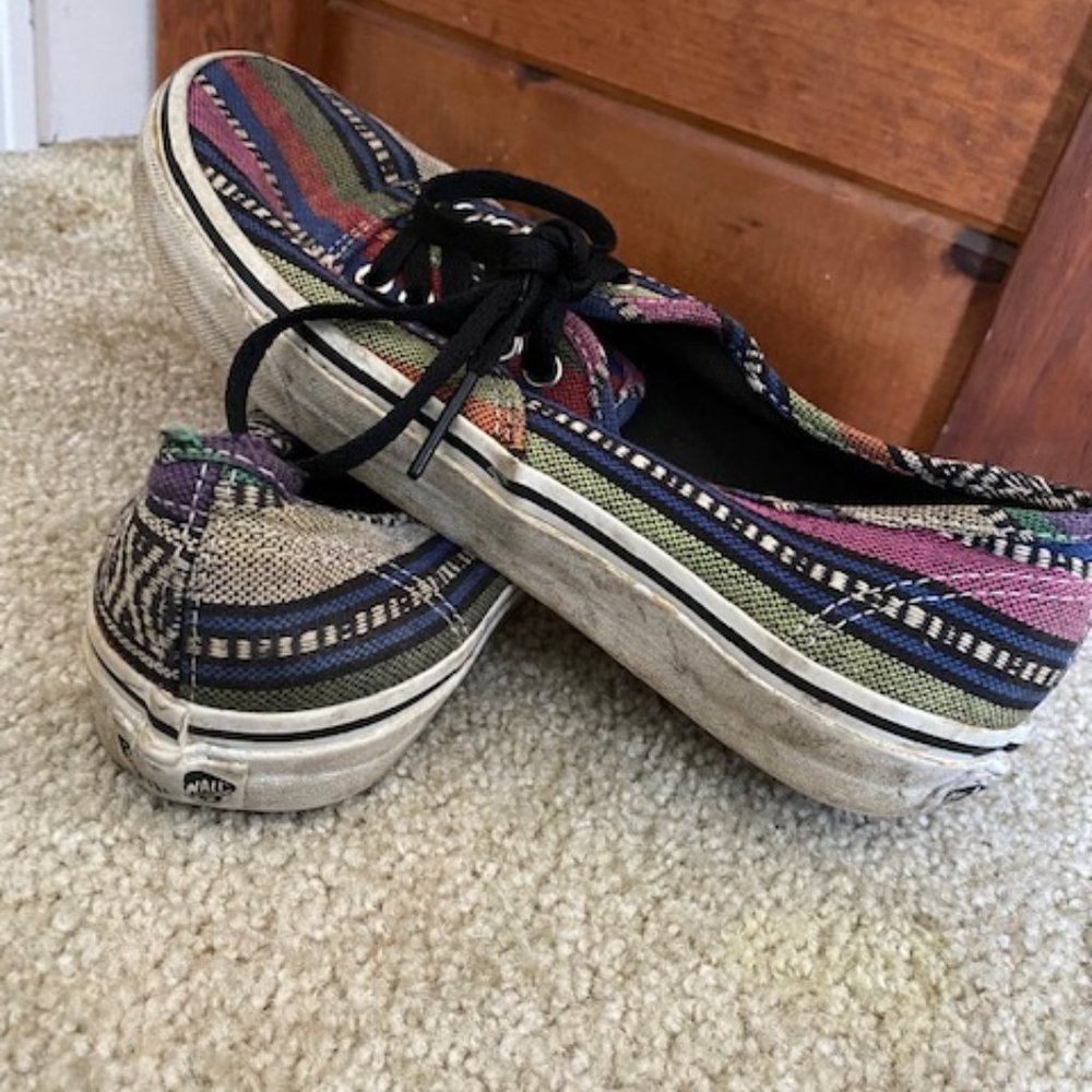 Patterned Women's Vans size 8